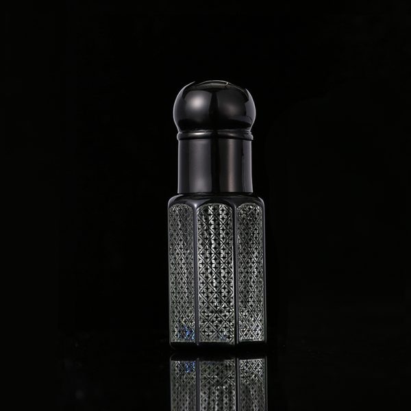 3ml Rollon Cam Parfüm Şişesi Black Toptan ERB110-3ML-B